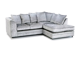 crushed velvet footmuff